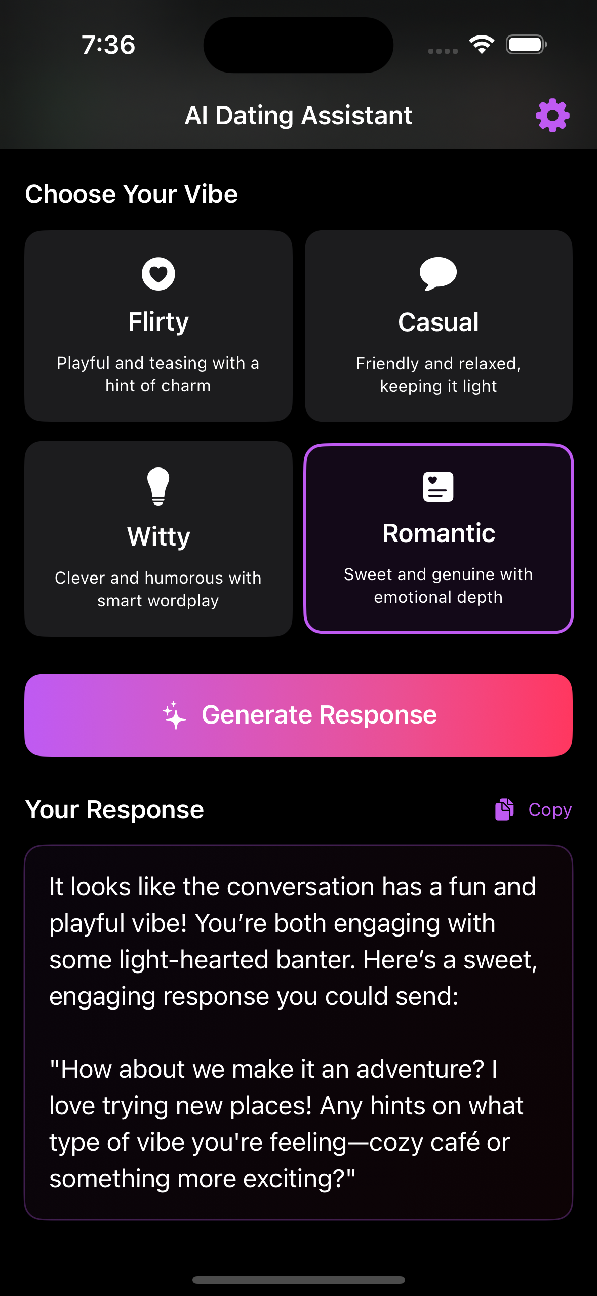AI Generated Response