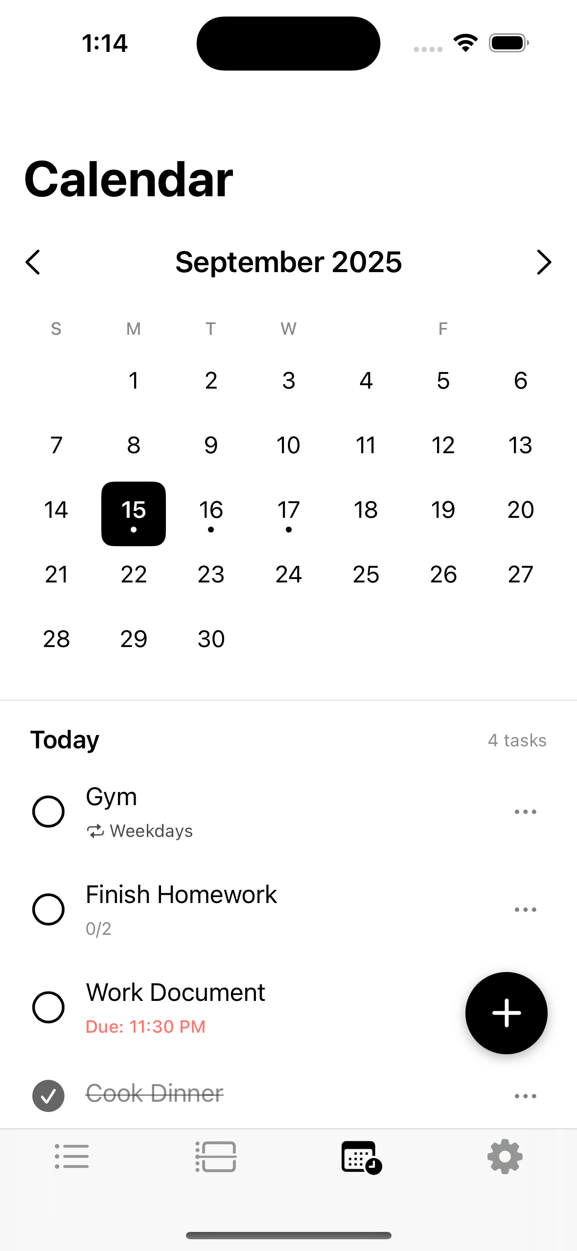 TodoList App